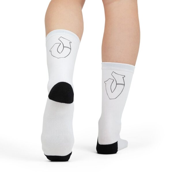 Stylish Sublimation Crew Socks - Unique Design for Everyday Wear