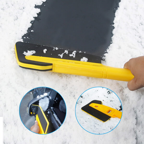 New Style Car EVA Snow Shovel Multifunctional Snow Shovel Long Rod Deicing Ice Sweep Tool Snow Removal Brush For Winter - Image 2