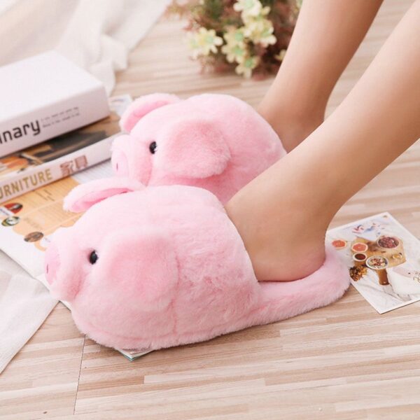 Slippers House Women Warm Slipper Winter Home Shoes Plush - Image 4