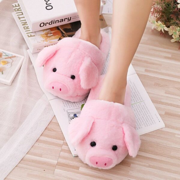 Slippers House Women Warm Slipper Winter Home Shoes Plush - Image 6