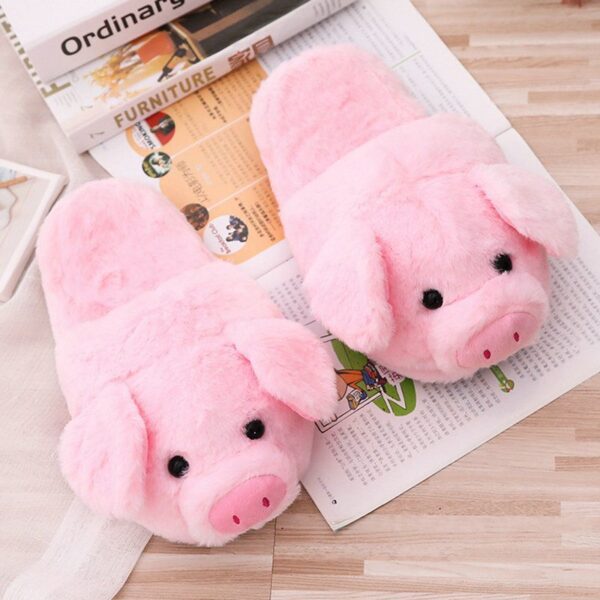 Slippers House Women Warm Slipper Winter Home Shoes Plush - Image 3