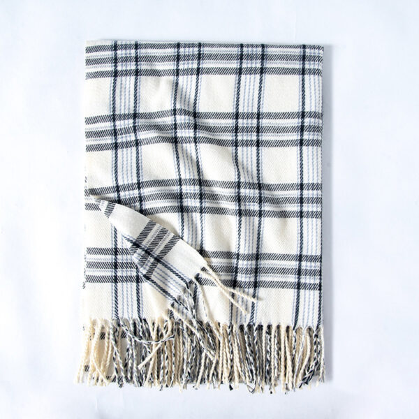 Women's New Line Printed Cashmere Scarves - Image 7