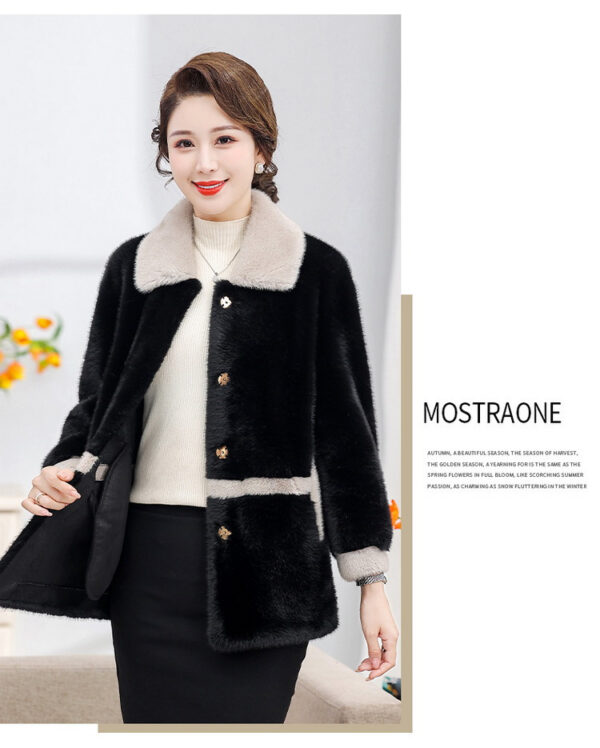 Winter Women's Thick Noble Coat - Image 10