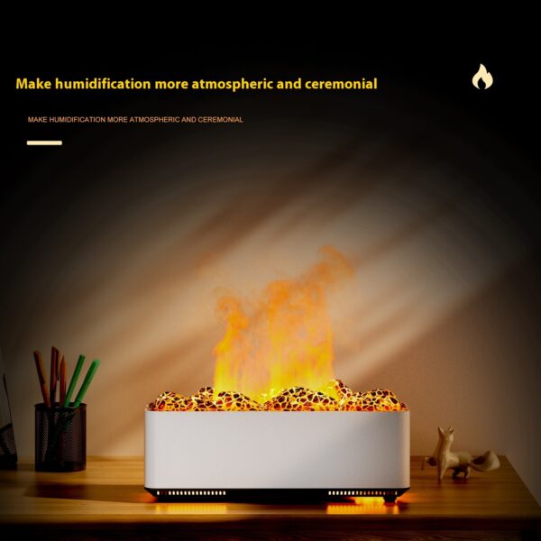 Volcano Aromatherapy Humidifier Air Ultrasonic Aroma Diffuser Home Decor - Image 3