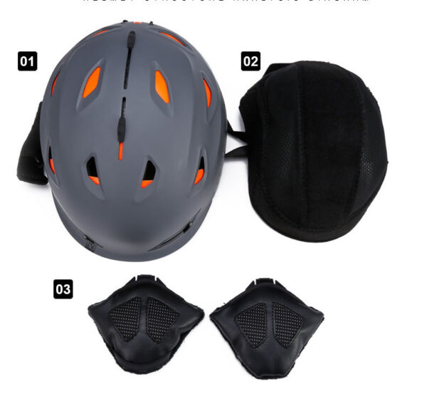 Fashionable And Simple Ski Helmet Sports Equipment - Image 2