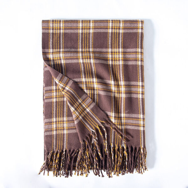 Women's New Line Printed Cashmere Scarves - Image 8