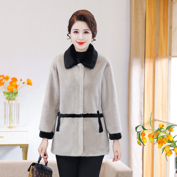 Winter Women's Thick Noble Coat - Image 6