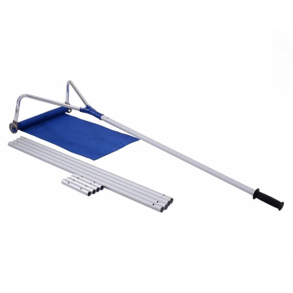 Roof Snow Removal Rake Retractable Long Handle Aluminum Snow Shovel - Image 2