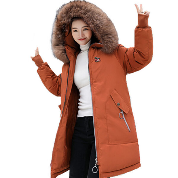 Winter loose coat casual - Image 2