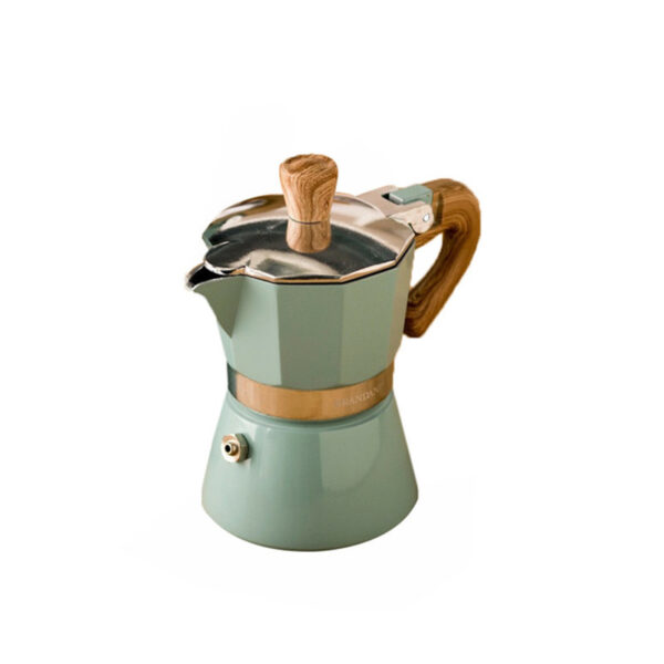 Octagonal aluminum coffee maker - Image 4