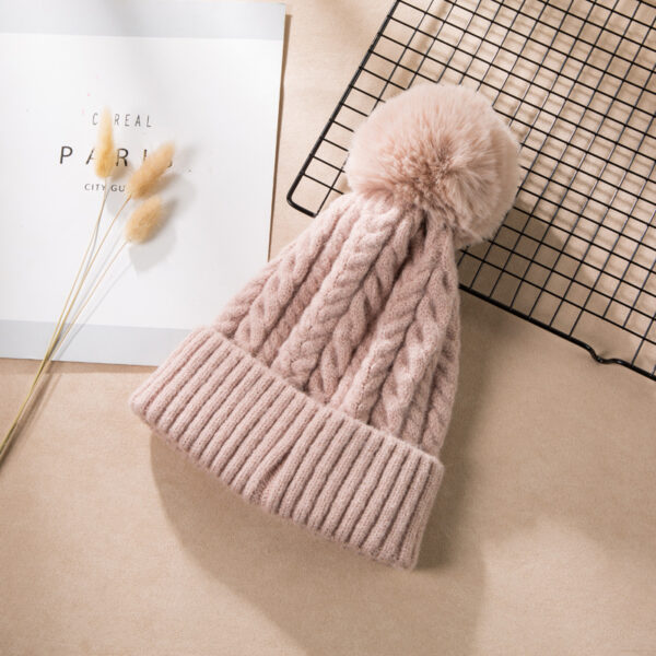 Hat Women Winter Woolen Hat Korean Style Tide - Image 7