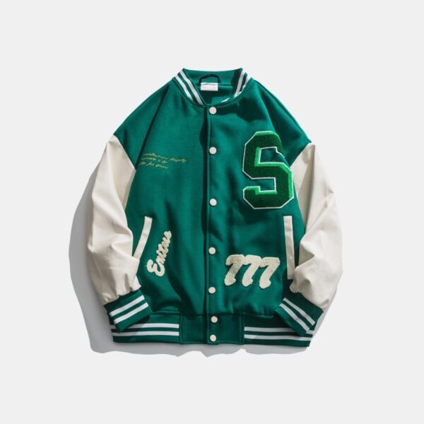 New Style Baseball Uniform Men's And Women's Jackets Couple Jackets - Image 2