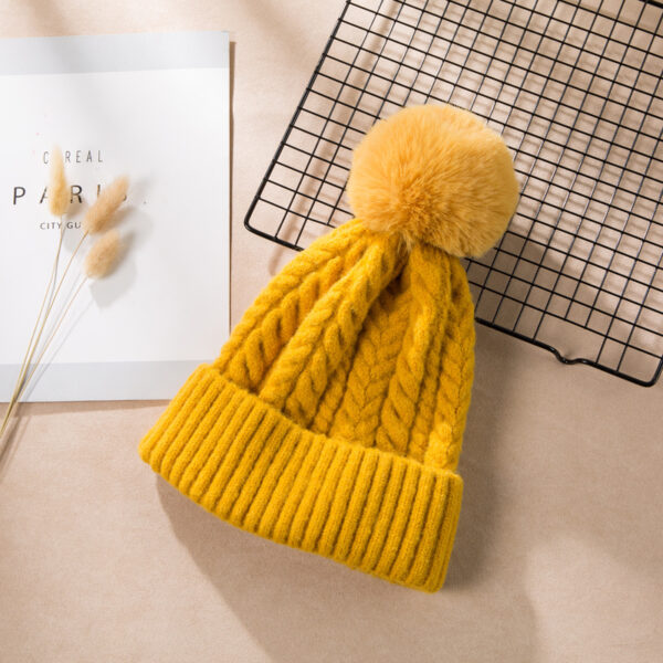 Hat Women Winter Woolen Hat Korean Style Tide - Image 4