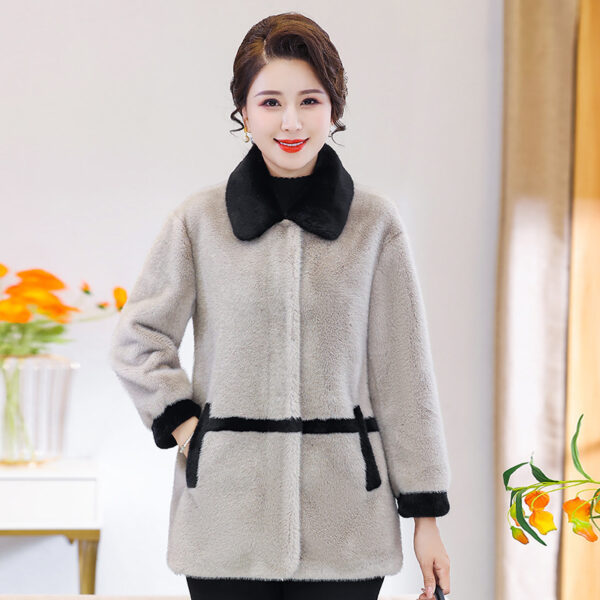 Winter Women's Thick Noble Coat - Image 4