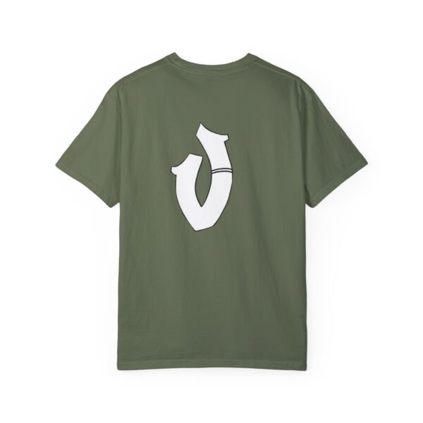 Unisex Garment-Dyed T-shirt with Edgy Graphic Design - Image 3