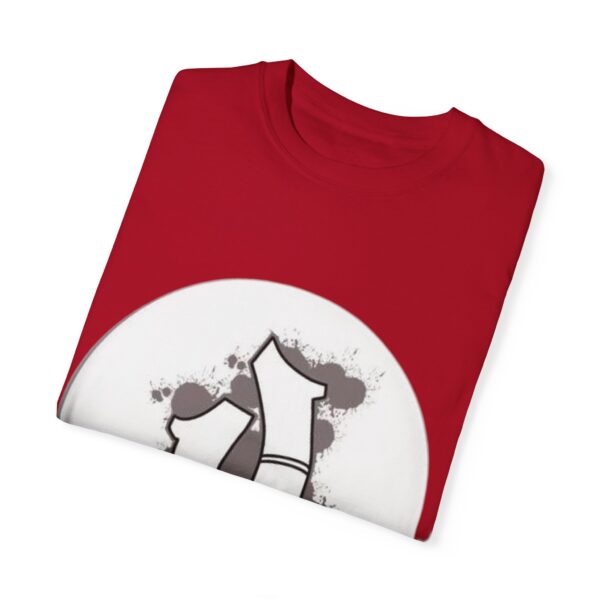 Unisex Garment-Dyed T-shirt with Edgy Graphic Design - Image 59