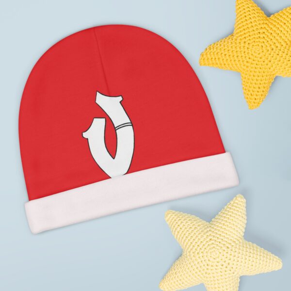 Stylish Baby Beanie with Unique Design - Perfect for Newborns and Infants - Image 3