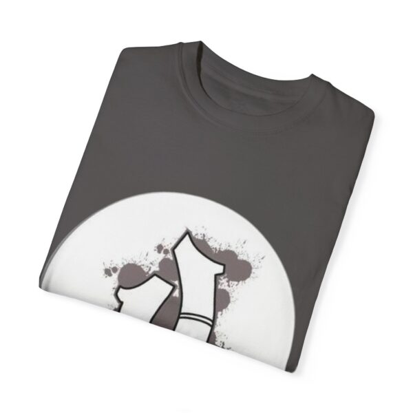 Unisex Garment-Dyed T-shirt with Edgy Graphic Design - Image 31