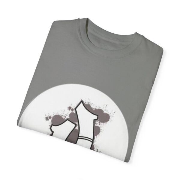 Unisex Garment-Dyed T-shirt with Edgy Graphic Design - Image 19