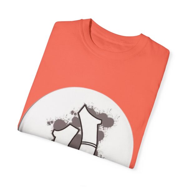 Unisex Garment-Dyed T-shirt with Edgy Graphic Design - Image 43